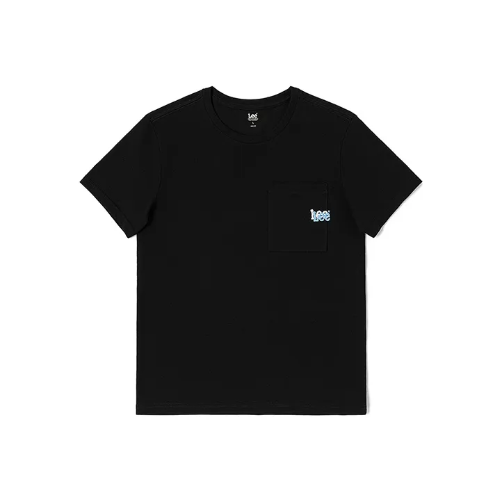 Мужская черная футболка Lee co-branded model