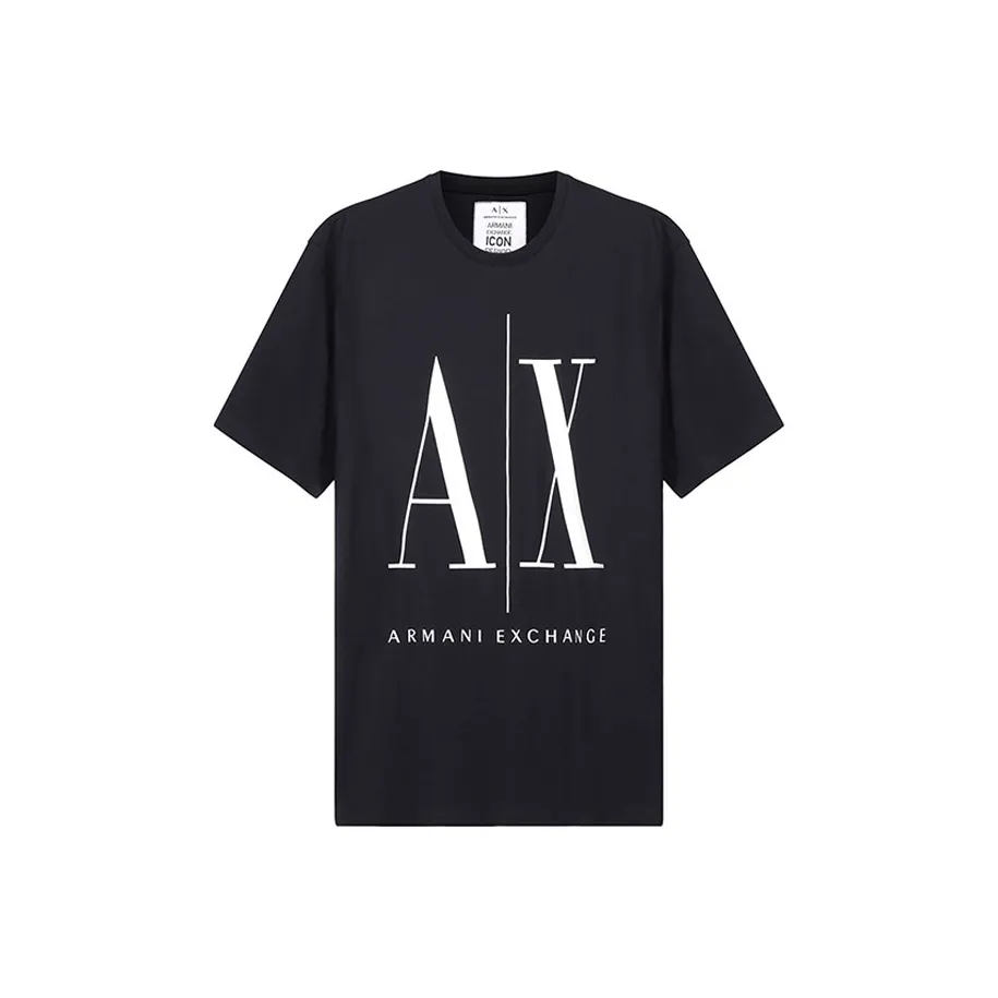 ARMANI EXCHANGEAE SS22 T Рубашка Мужская Морской Синий