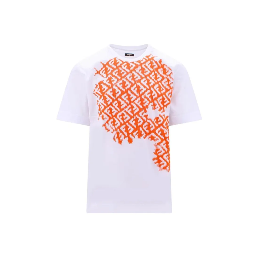 FENDI Ff Embroidered T Shirt