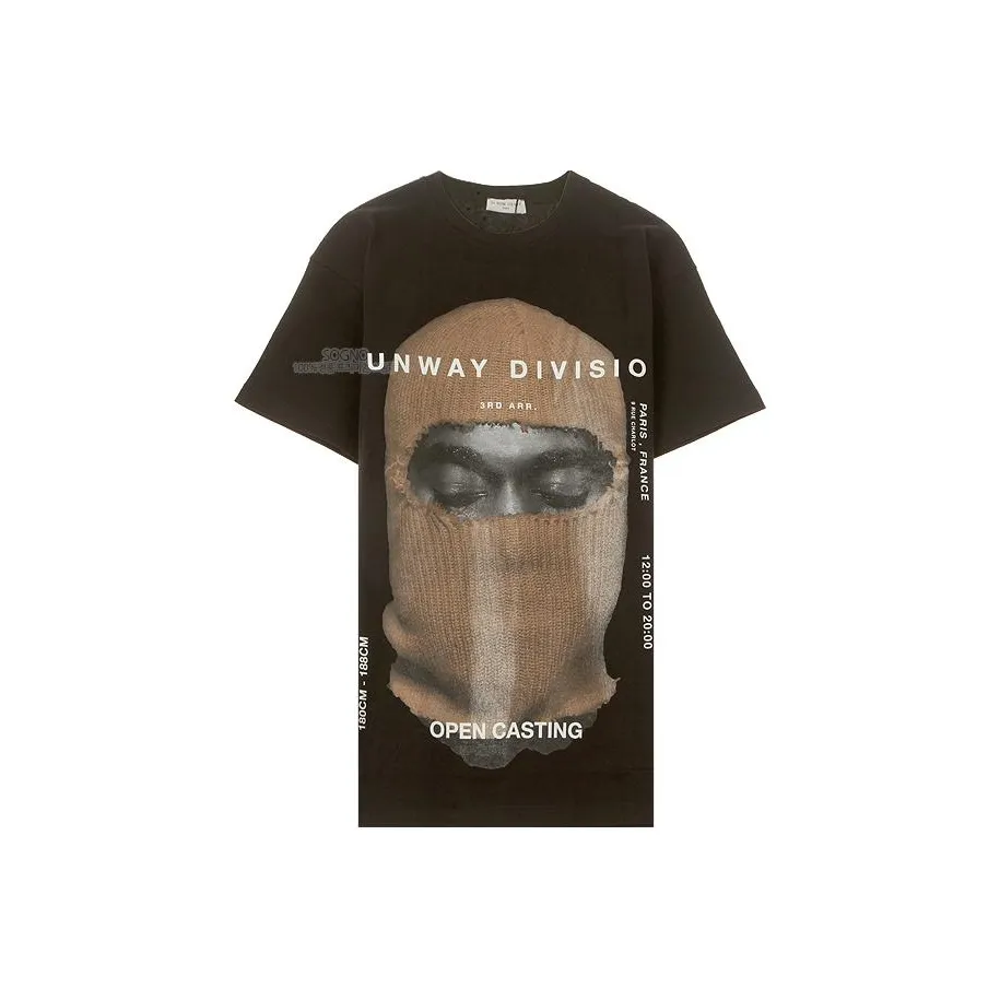 IH NOM UH NIT Черные Мужские T-Рубашки