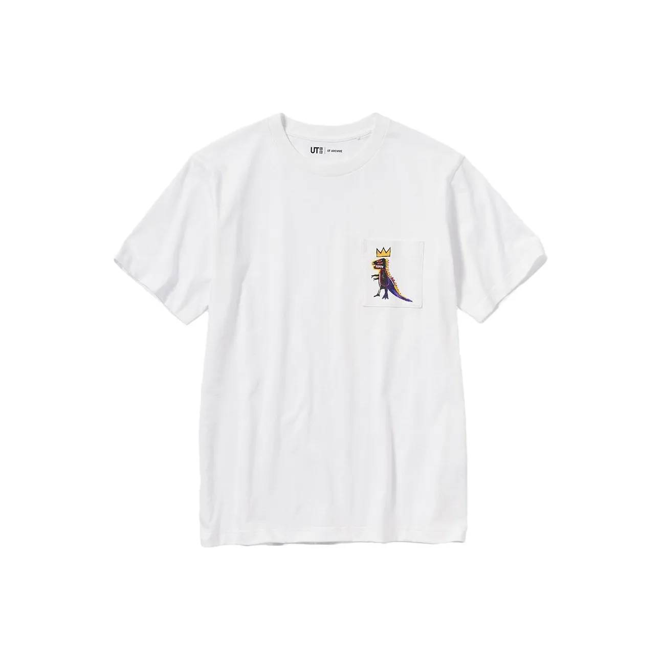 UNIQLO Белая унисекс футболка