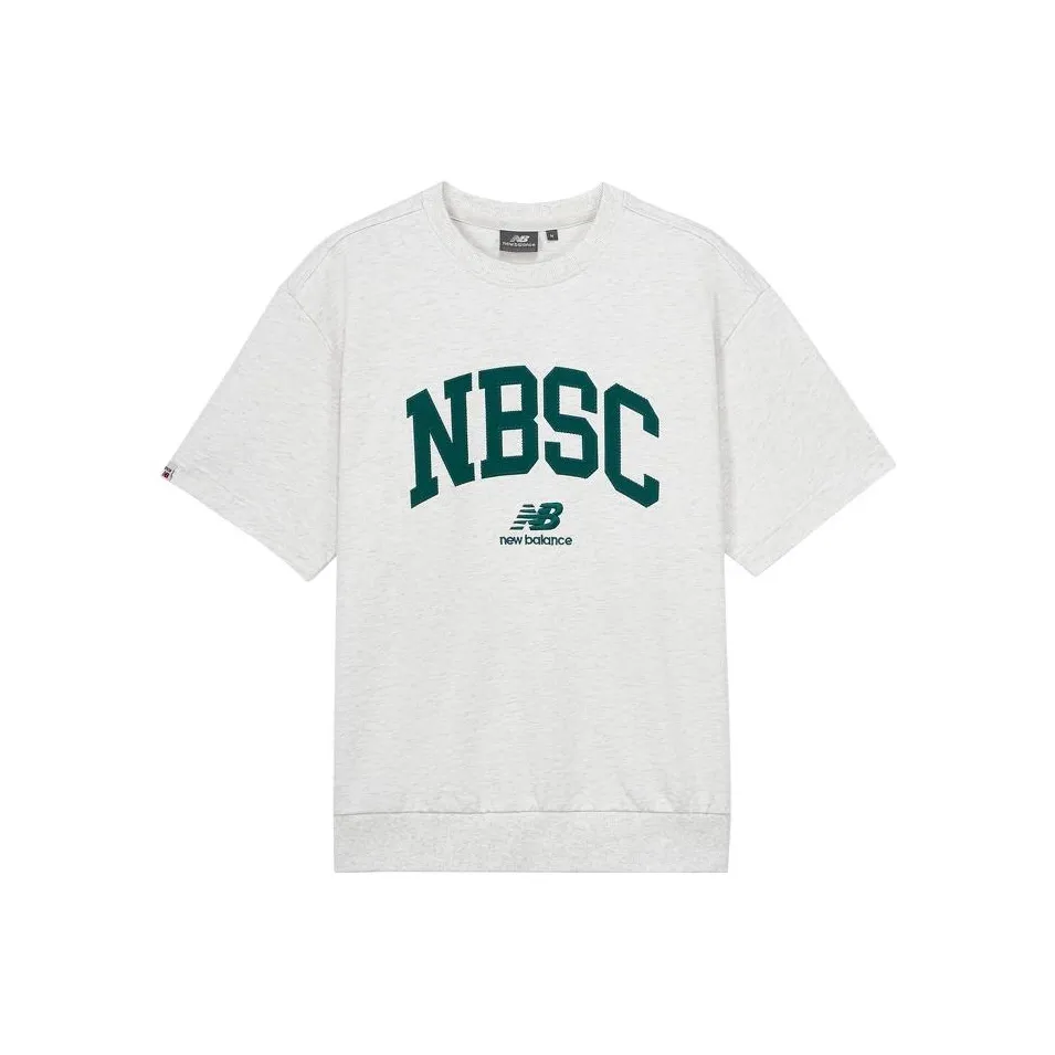 New Balance Vintage Sports Series T Shirts Men's Gray