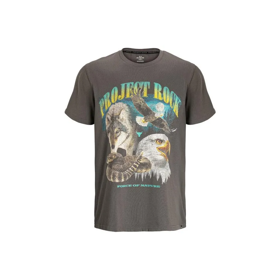 Under Armour T-Shirt Мужской Угольный Серый