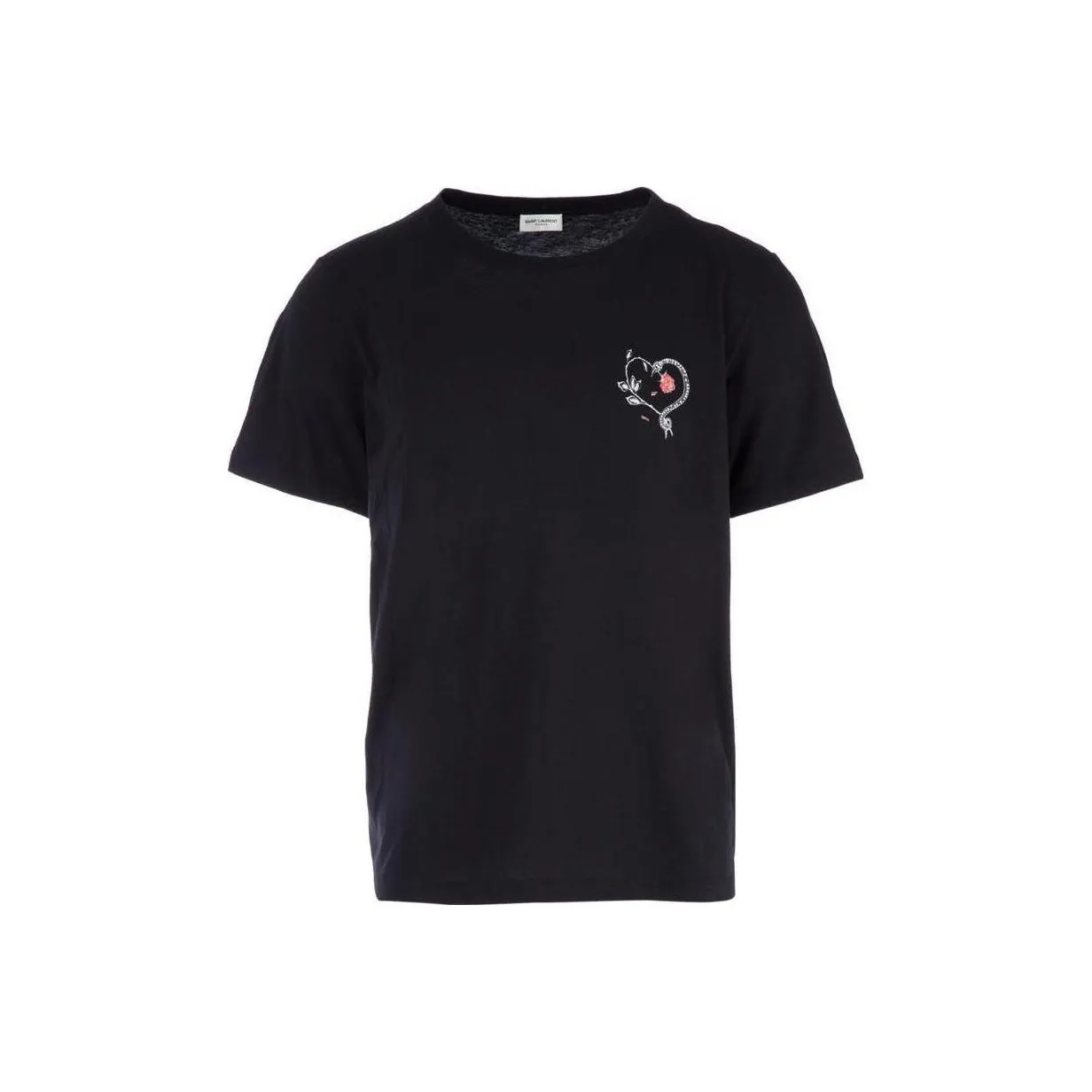 SAINT LAURENT T Shirts Men's Black