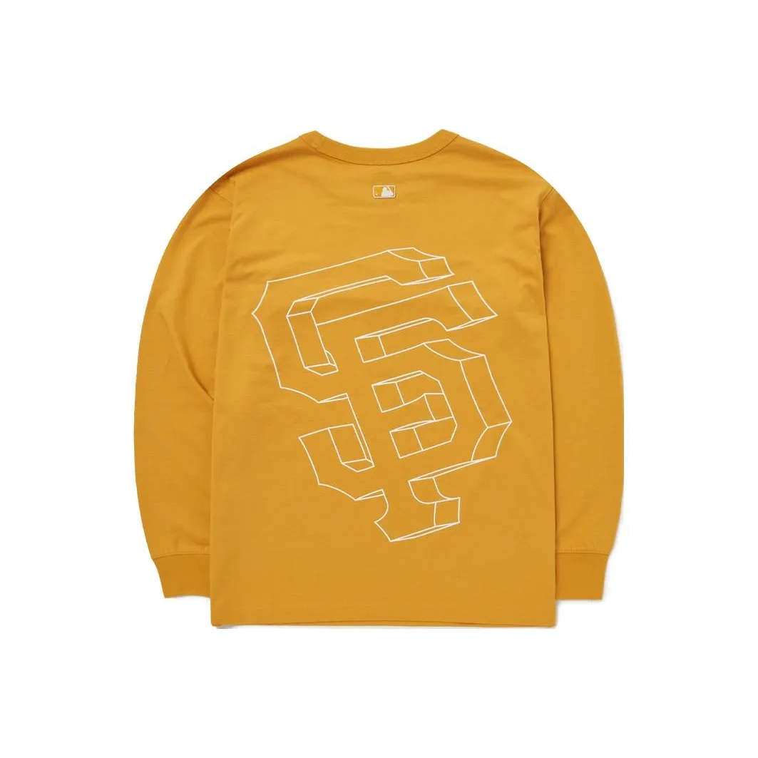 MLB T-Shirt Унисекс Горчично-желтый