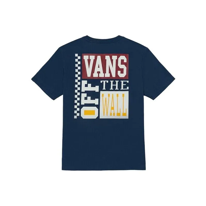 Vans OFF THE WALL T Shirt Unisex Dark Blue