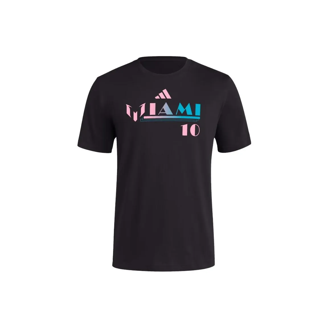 Adidas Miami International Черная Мужская T-Рубашка