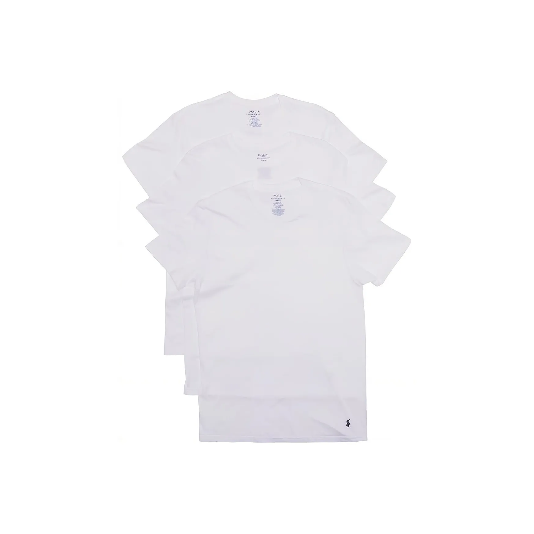 men polo-shirts robes Kids Knitwear T Shirt Men's 3 Pack White