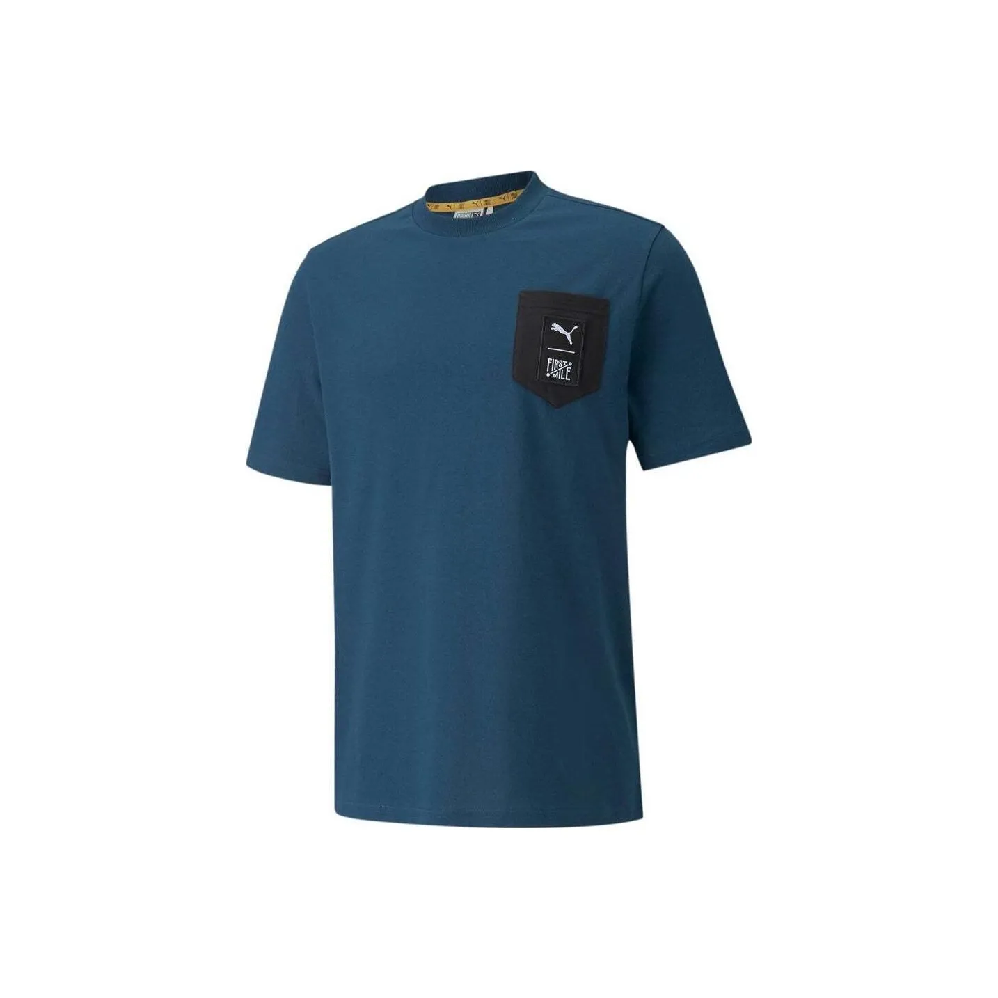 PUMA Set-in Sleeve T-Shirt Men's Blue