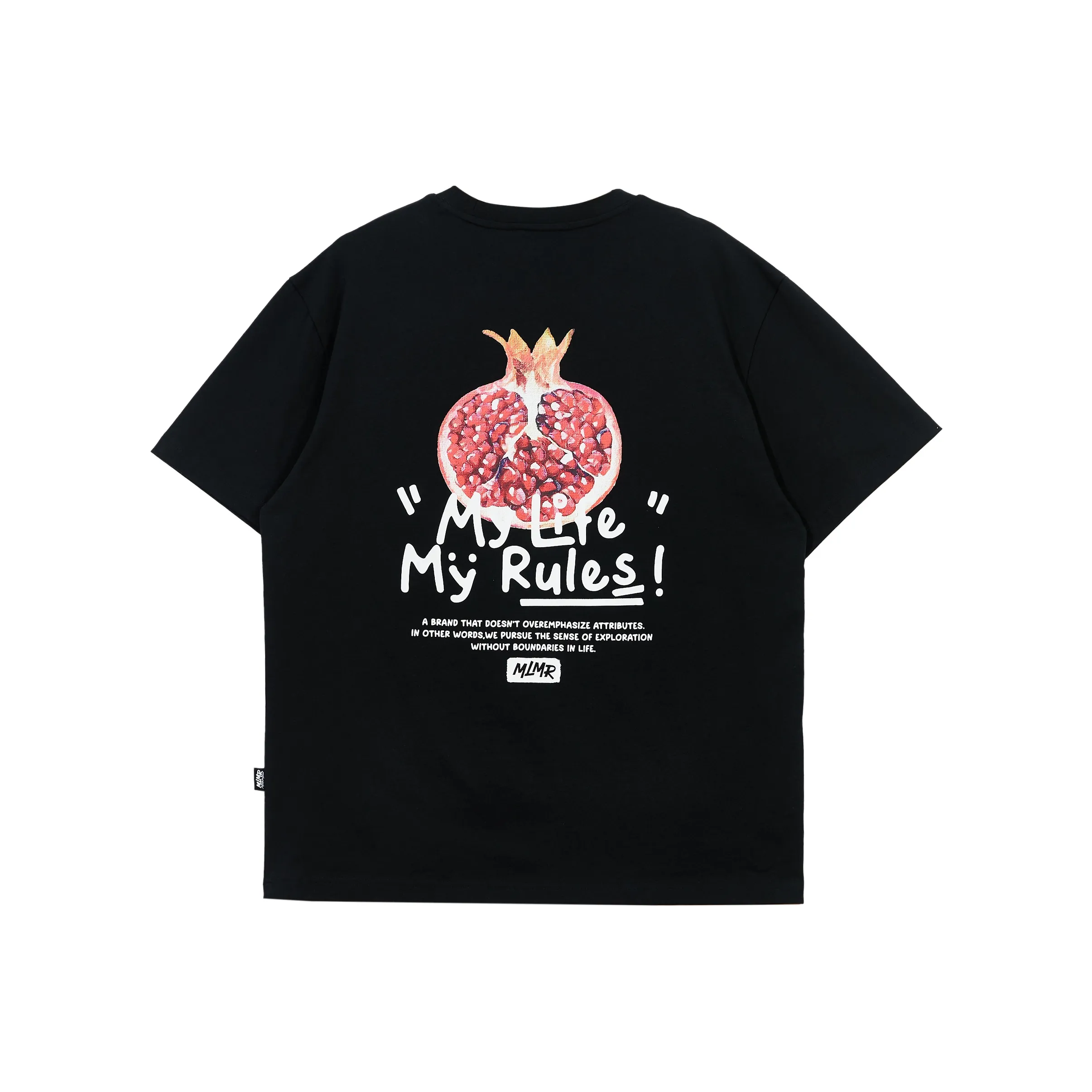 MLMR T Shirts Unisex E40 Black