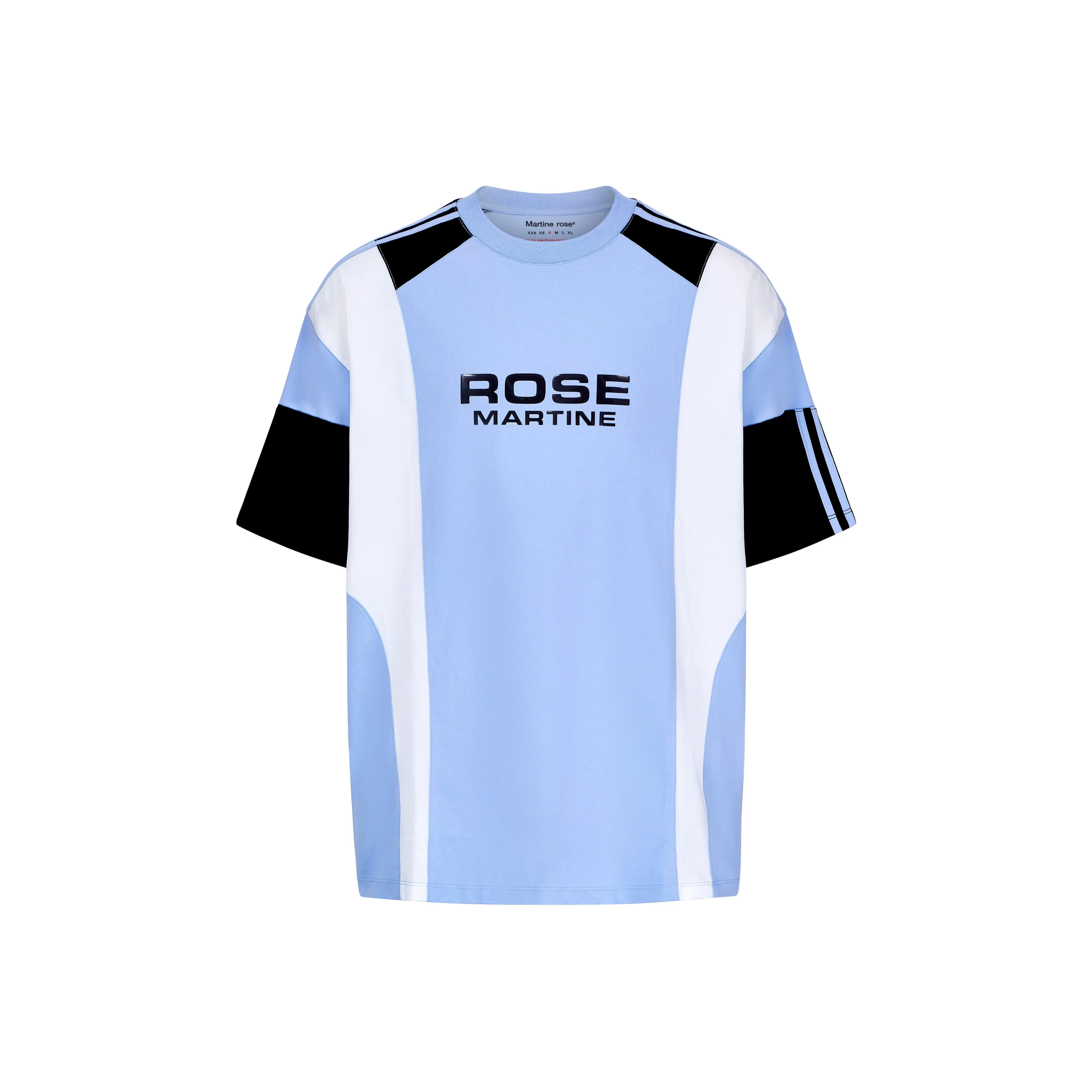 MARTINE ROSE SS24 T Рубашка Унисекс Blue