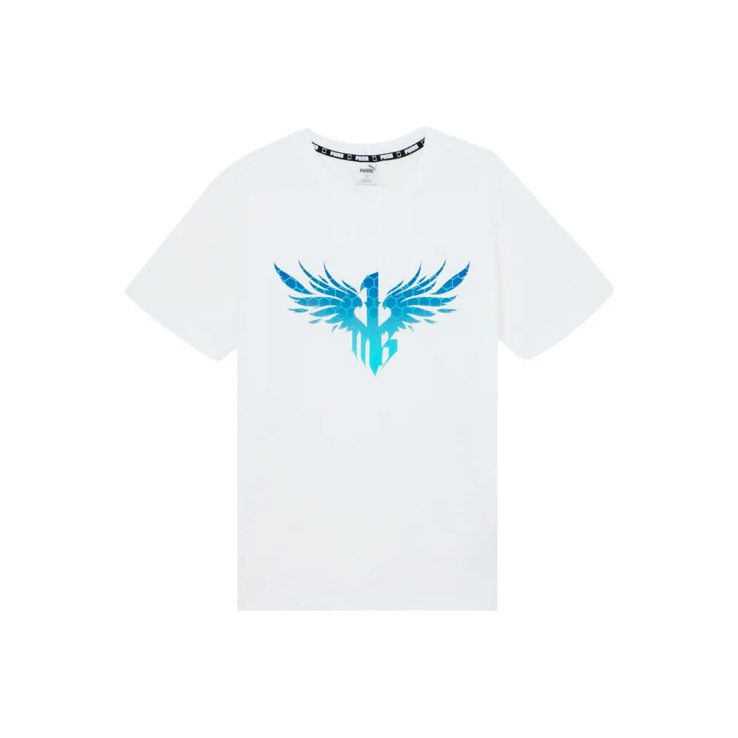 PUMA x MELO X FADE TEE T Shirt Men's White
