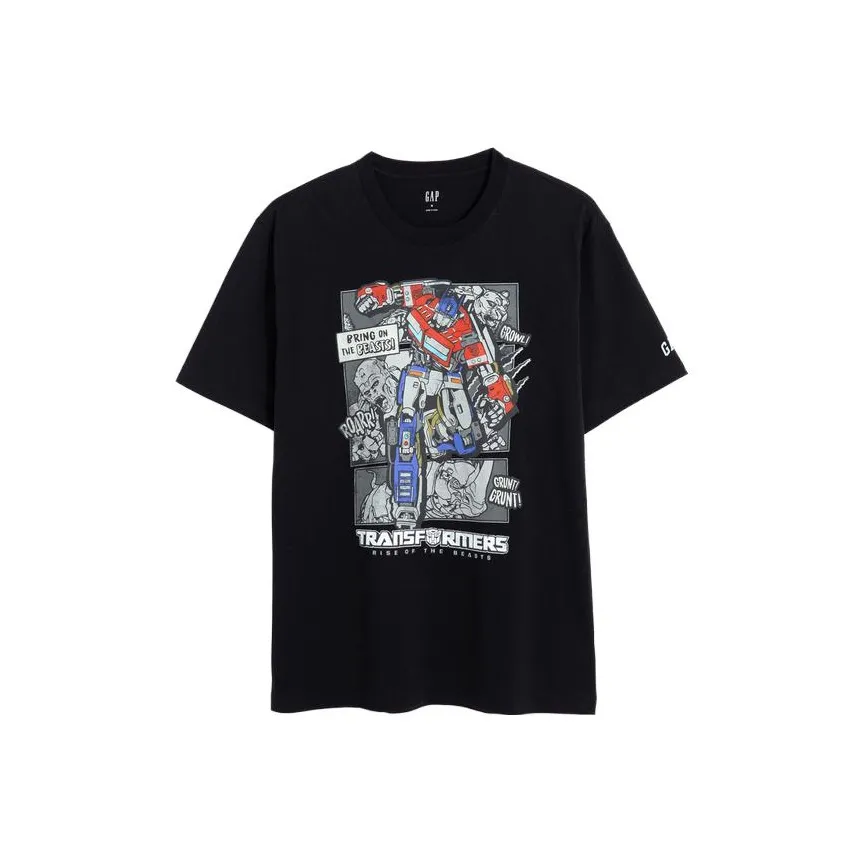 Transformers X GAP X Transformers Co branded Series T Shirts Unisex