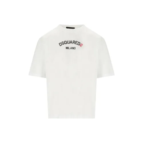 DSQUARED 2 Белая Мужская Рубашка