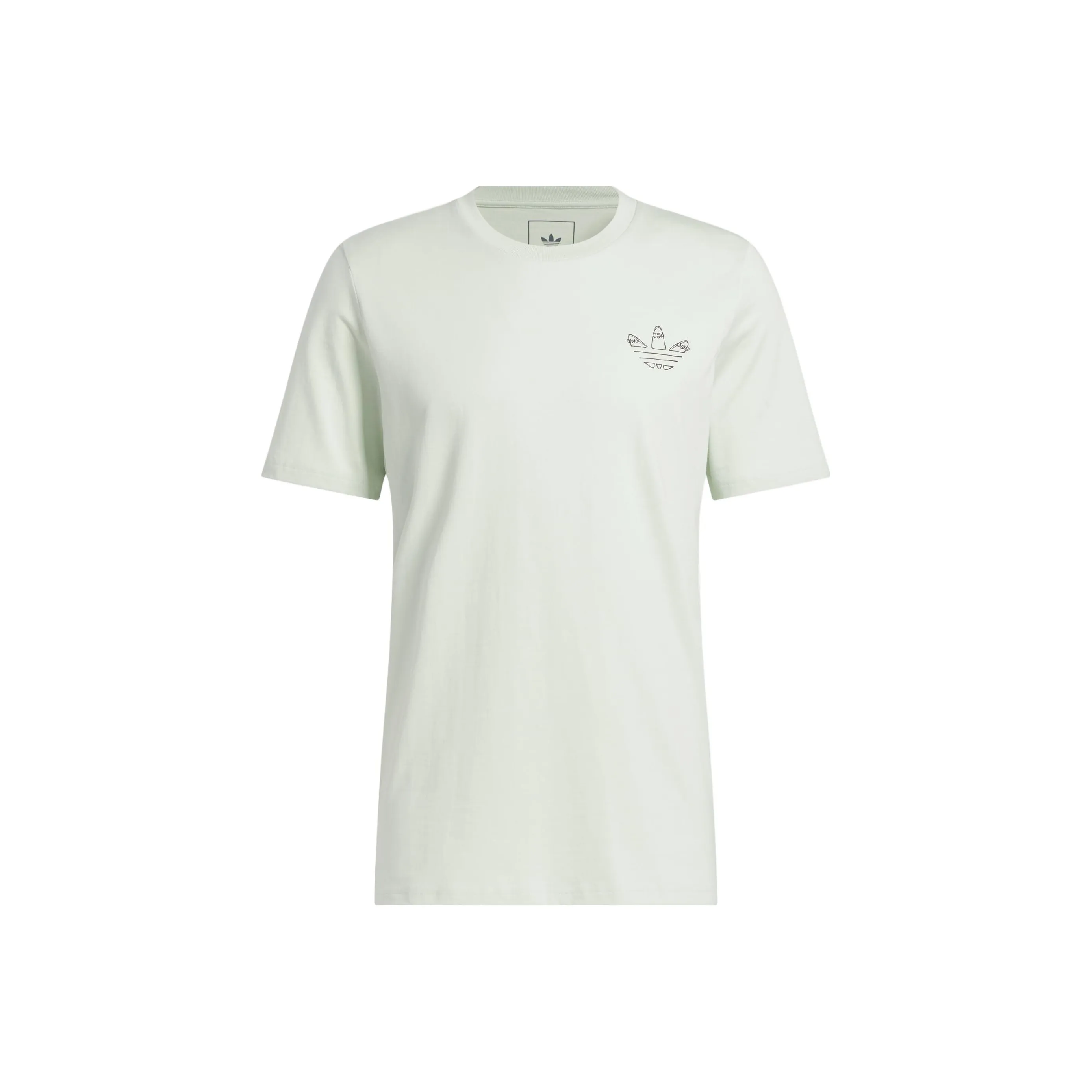Adidas Originals T Shirt Men's Linen Green