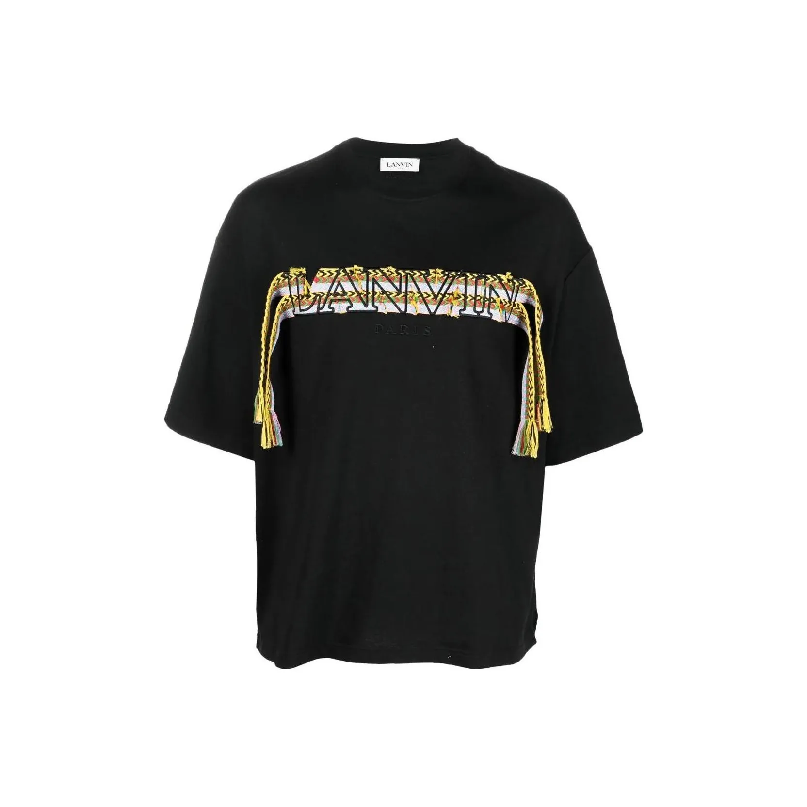 Lanvin Crazy Curb Lace Logo T-shirt