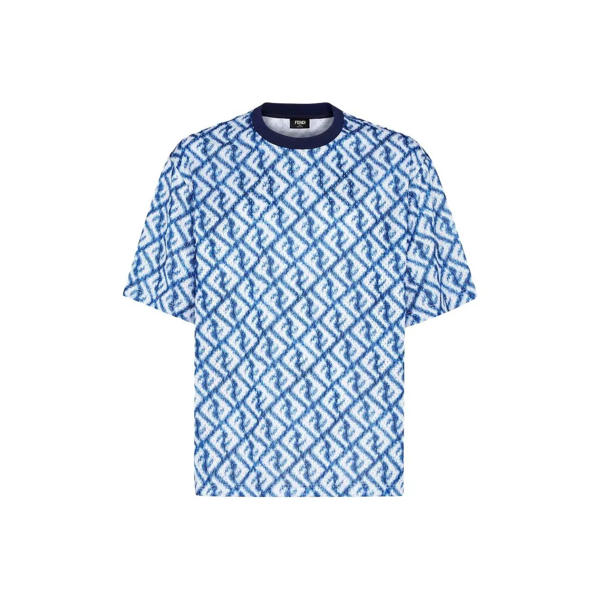 FENDI T Shirts Men's Blue