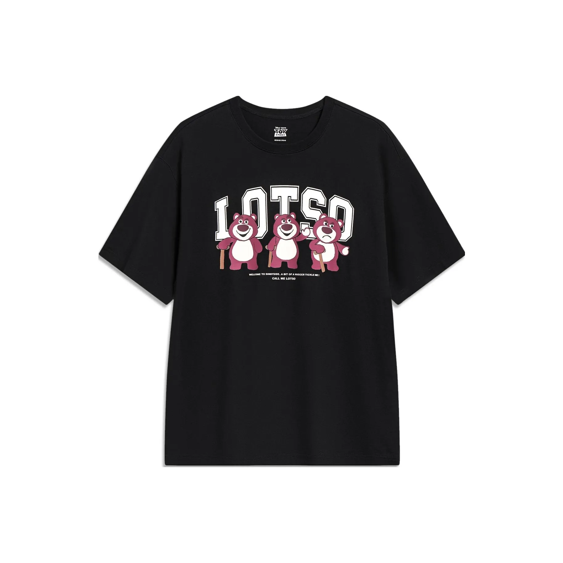 LiNing x Disney Sports Fashion Collection Футболка Унисекс Черная