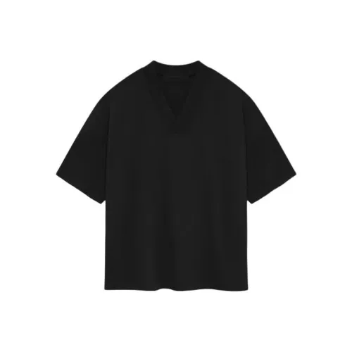 Fear of God Essentials SS24 Глубокий черный/Глубокий черный Мужские рубашки
