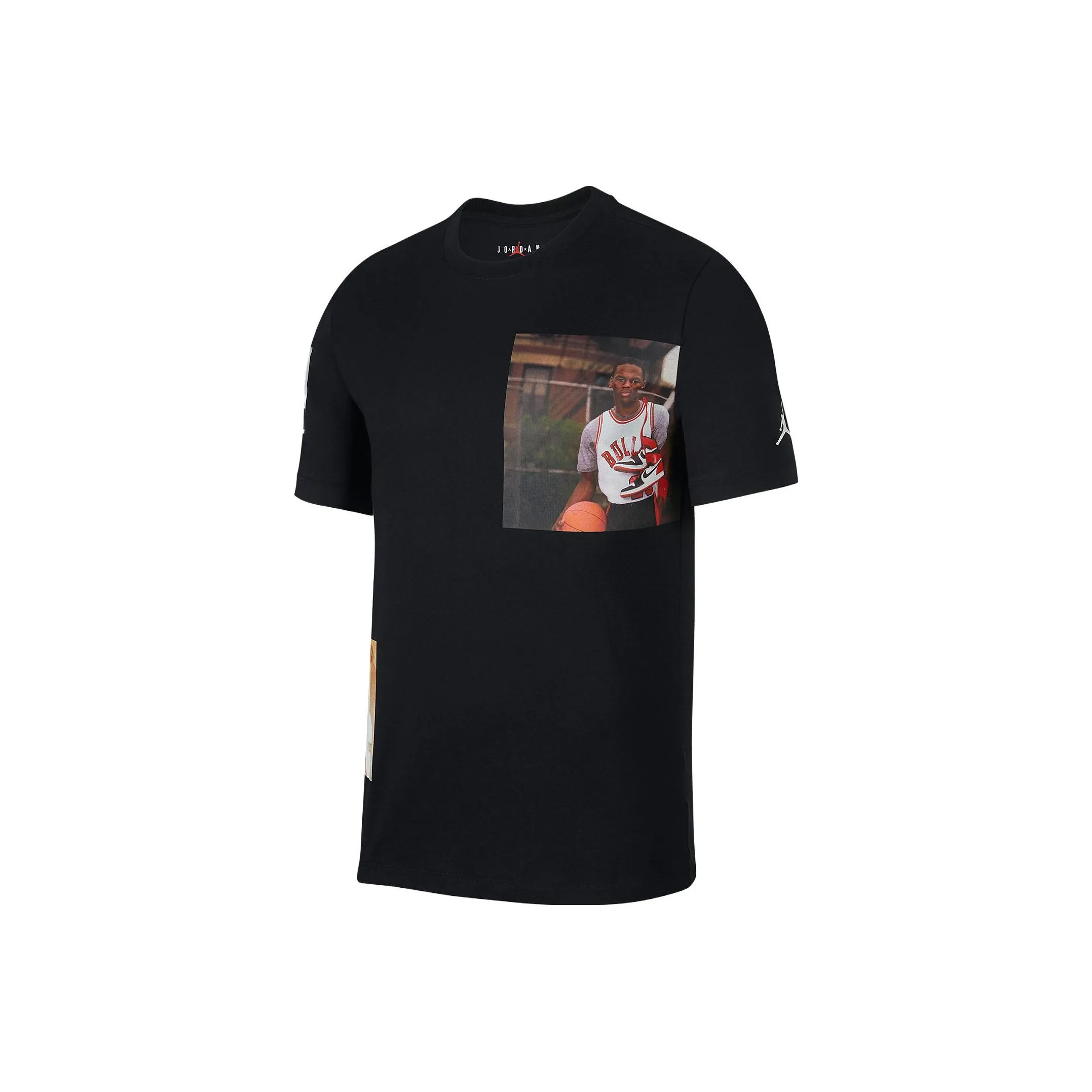 Джордан Черные Мужские T-Рубашки