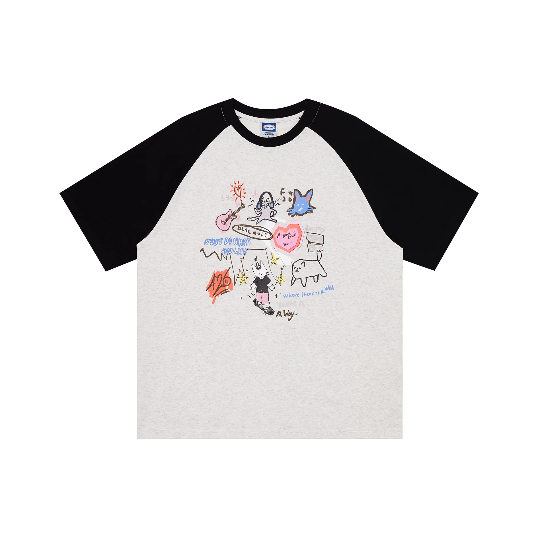 F426 Raglan Sleeve T Shirt Unisex