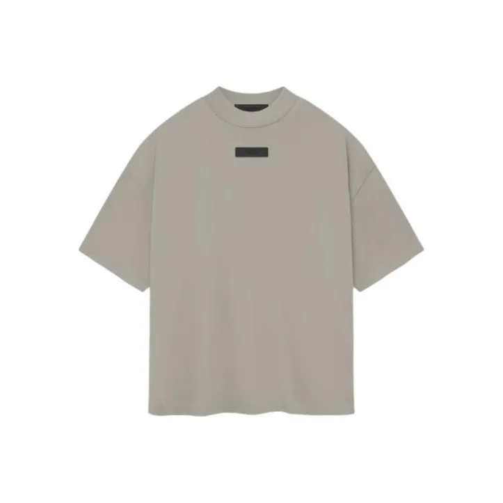 Fear Of God Essentials Tab Crewneck Tee 'SEAL'