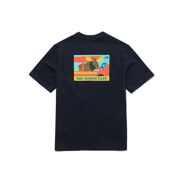 THE NORTH FACE T Shirt Unisex Marine Blue