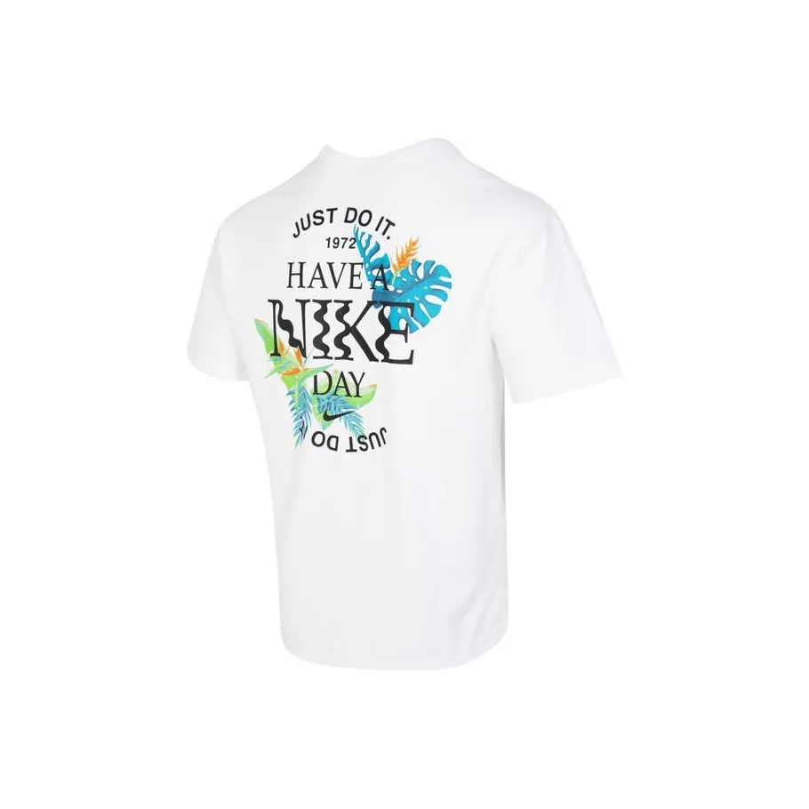 Nike T Shirts Men's White