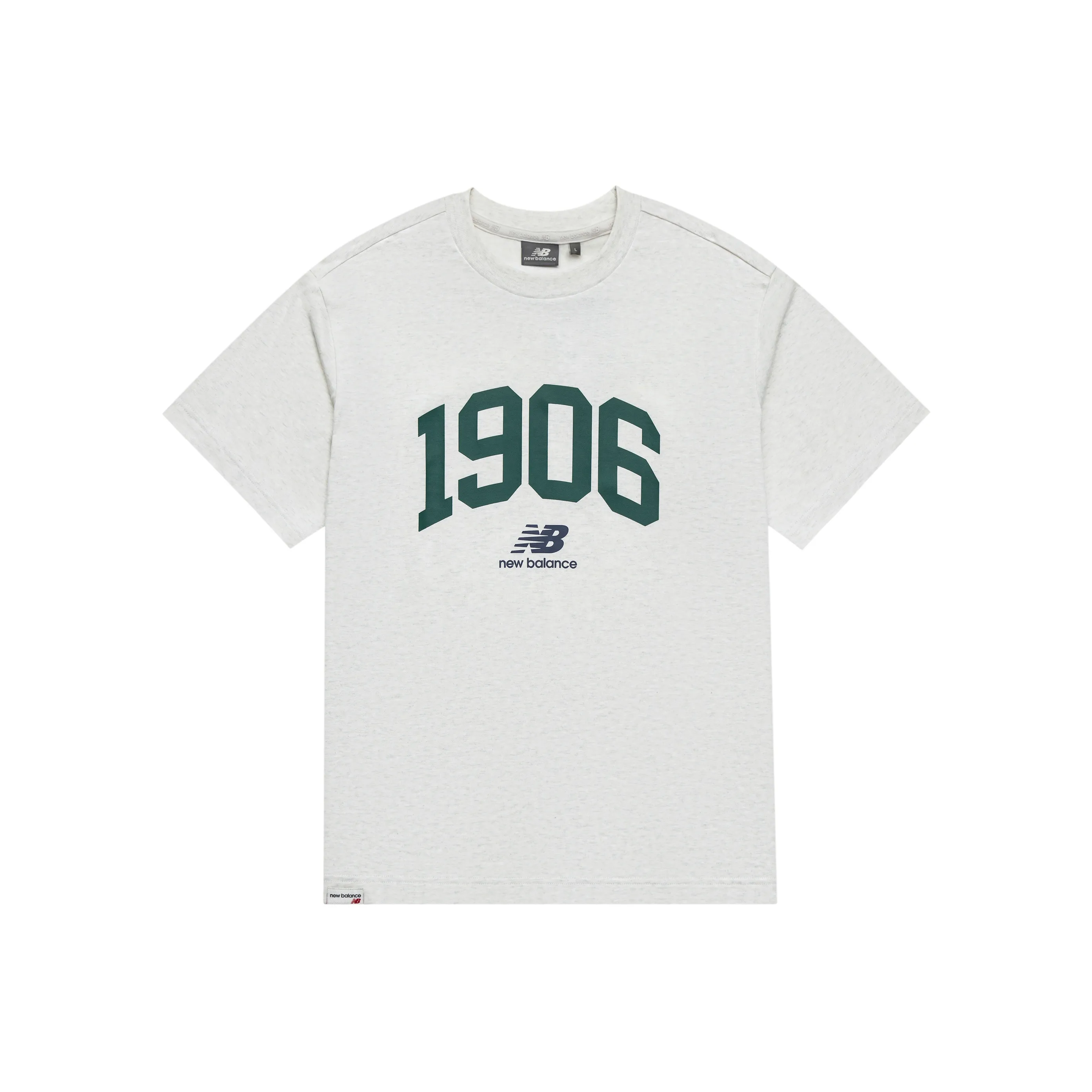 New Balance T Shirt Men's Light Gray