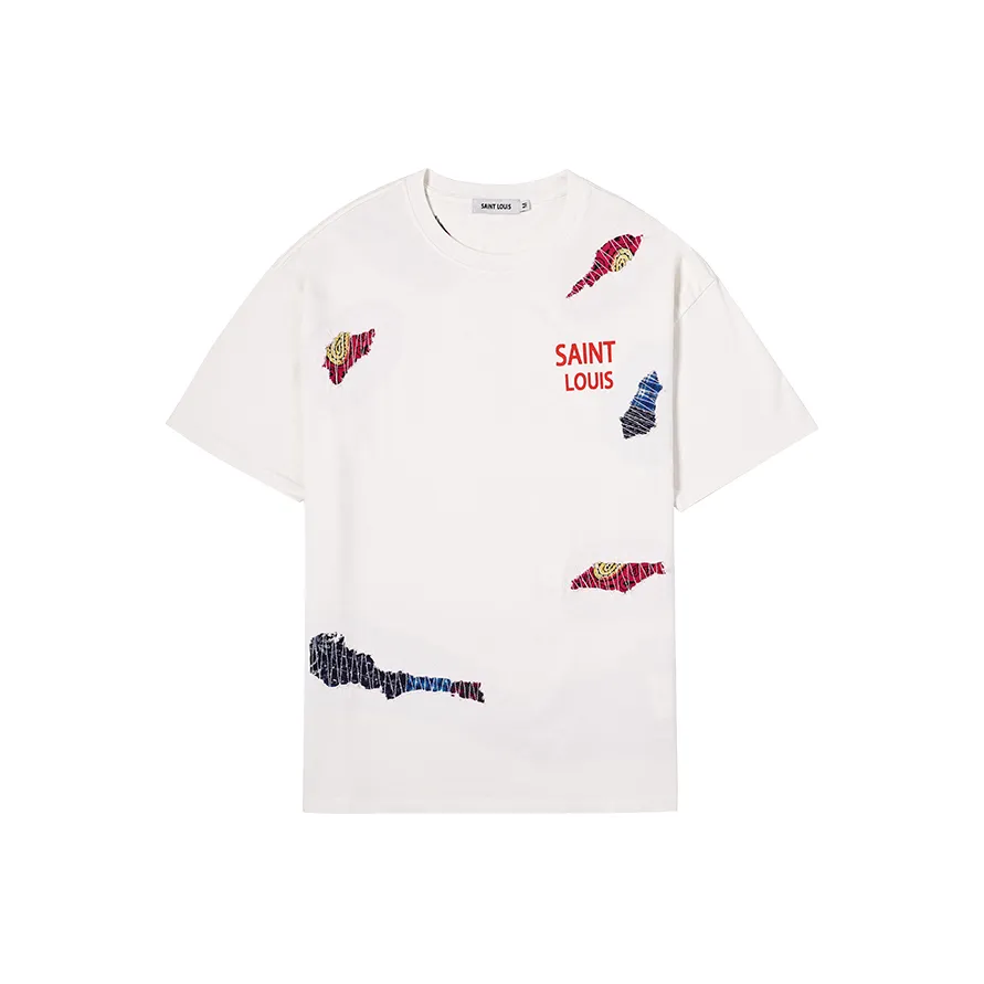 SSSAINT LOUIS T Shirt Unisex Milkshake White