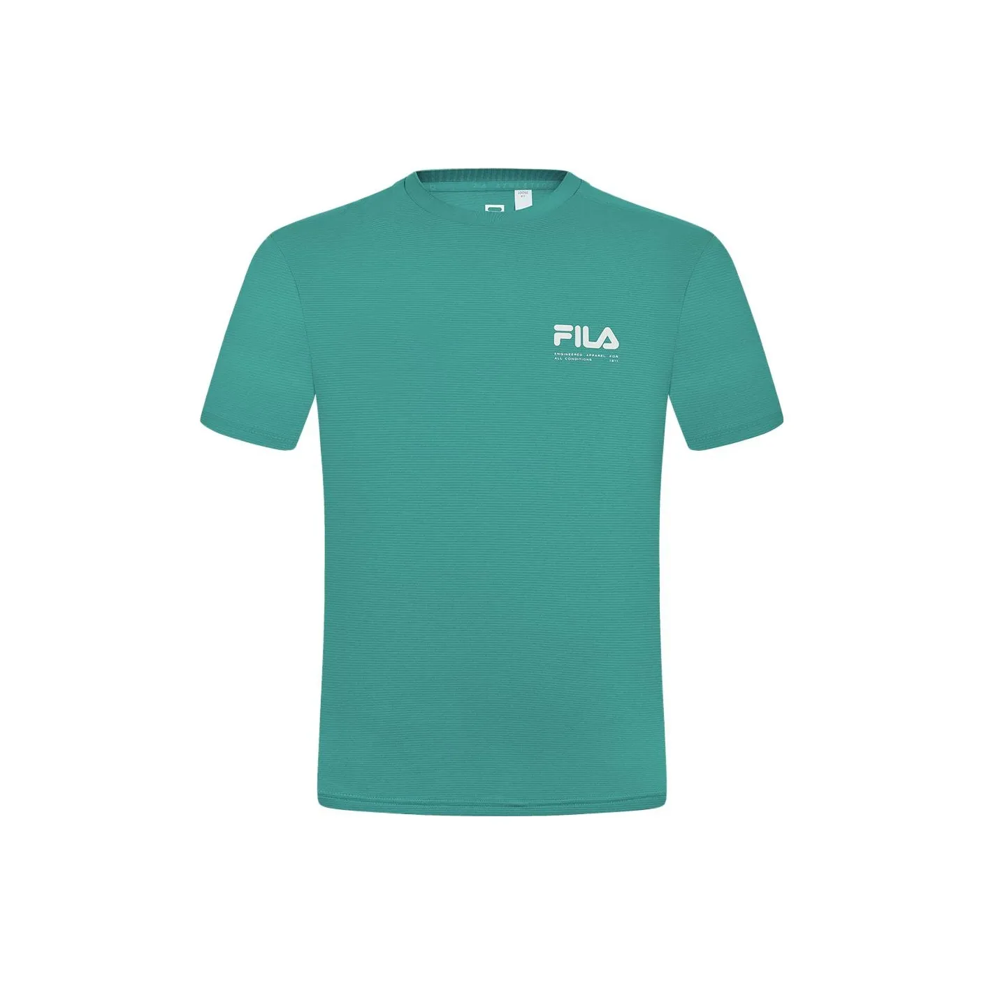 FILA FW23 T Рубашка Мужская Озеро Бирюзовый