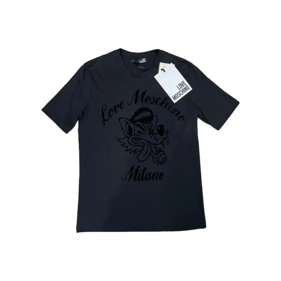 LOVE MOSCHINO T Shirt Men's Black