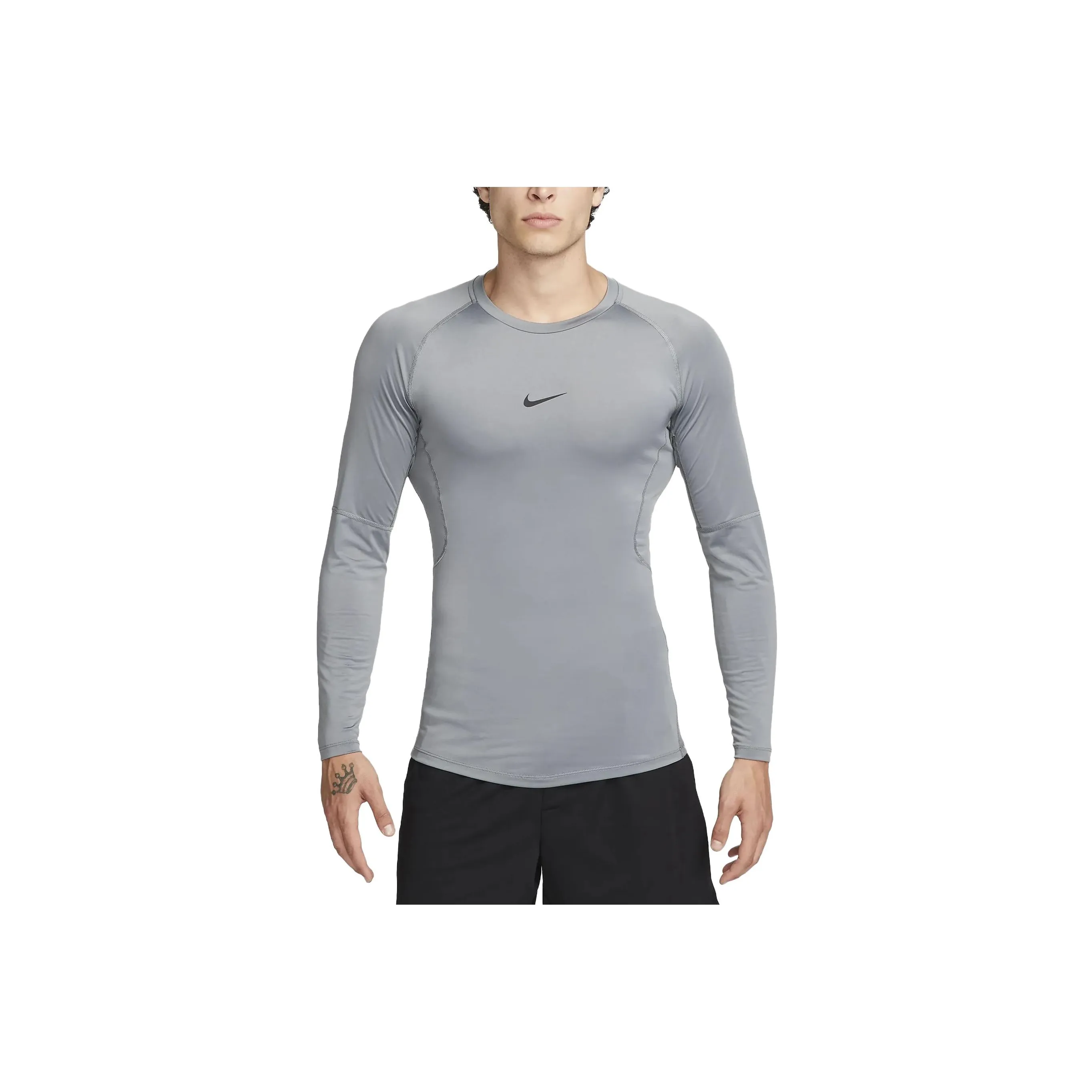 Nike Pro Men's Dri FIT Tight Long Sleeve Fitness Top