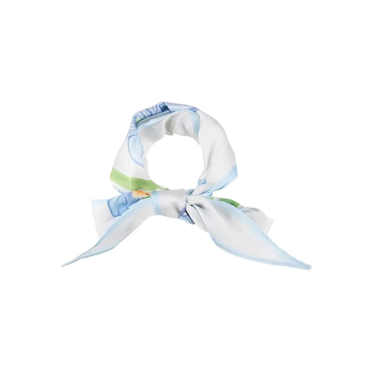 Peach Tea Ambient Floral Long Strip Headwraps Women's