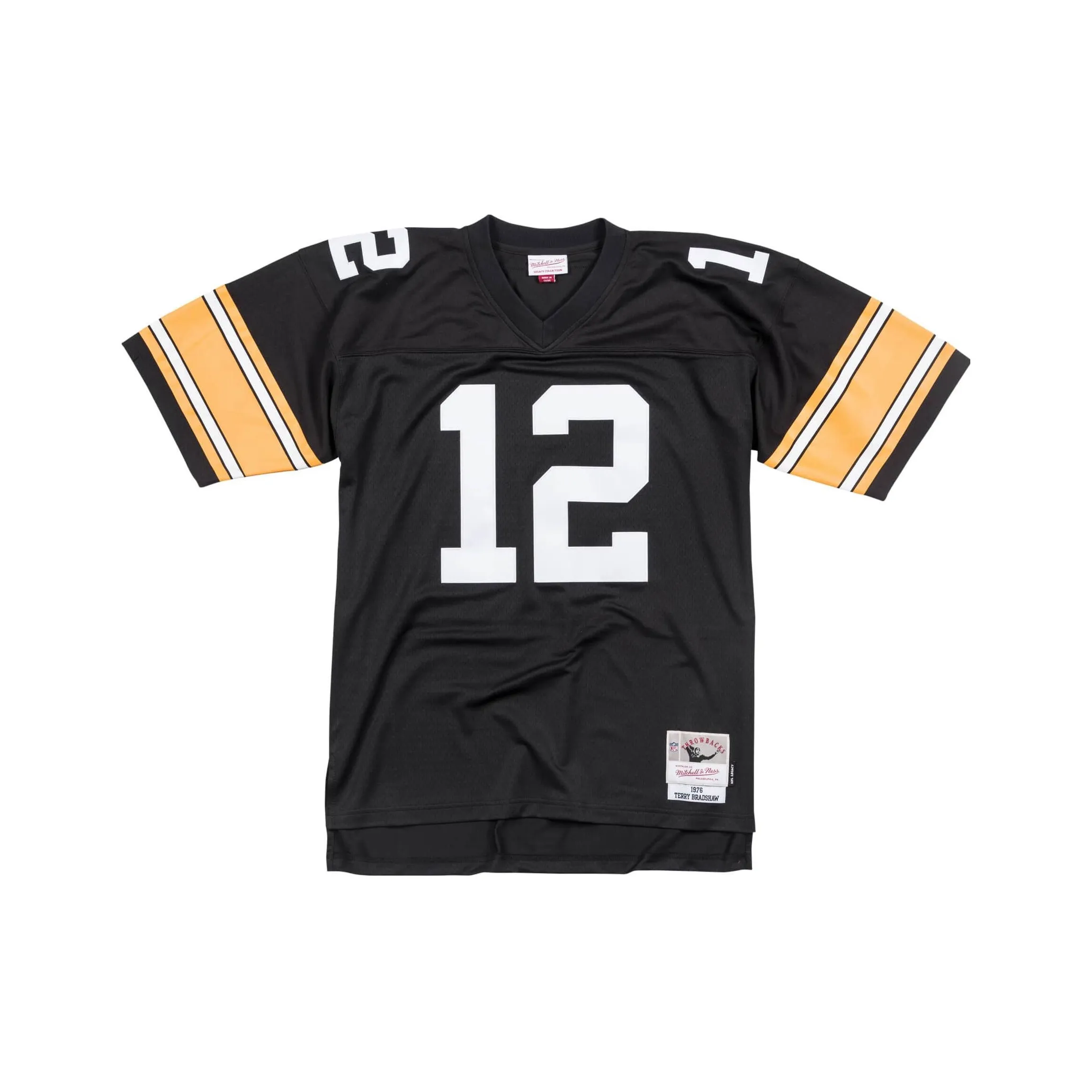 Mitchell & Ness 1976/77 Terry Bradshaw Pittsburgh Steelers Legacy '' Jersey