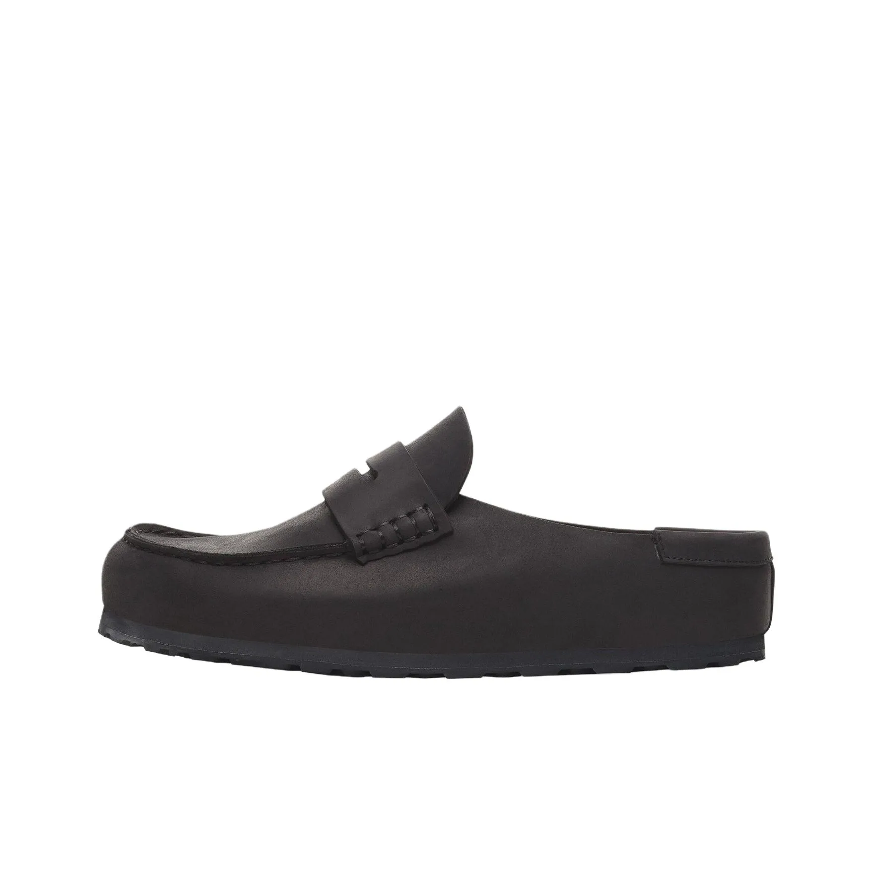 Биркенсток Неаполь Устойчивые к истиранию Домашние тапочки Унисекс Черный Стандартный Свободный крой