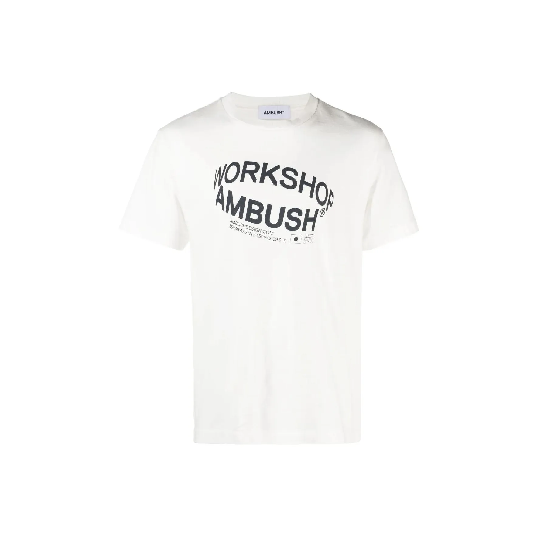 AMBUSH Logo Printed Crewneck T Shirt