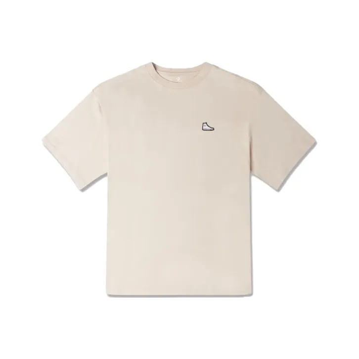 Converse SNEAKER PATCH T Shirt Unisex Khaki