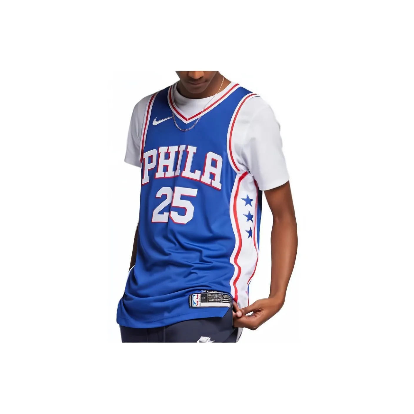 Nike Темно-синие мужские футболки