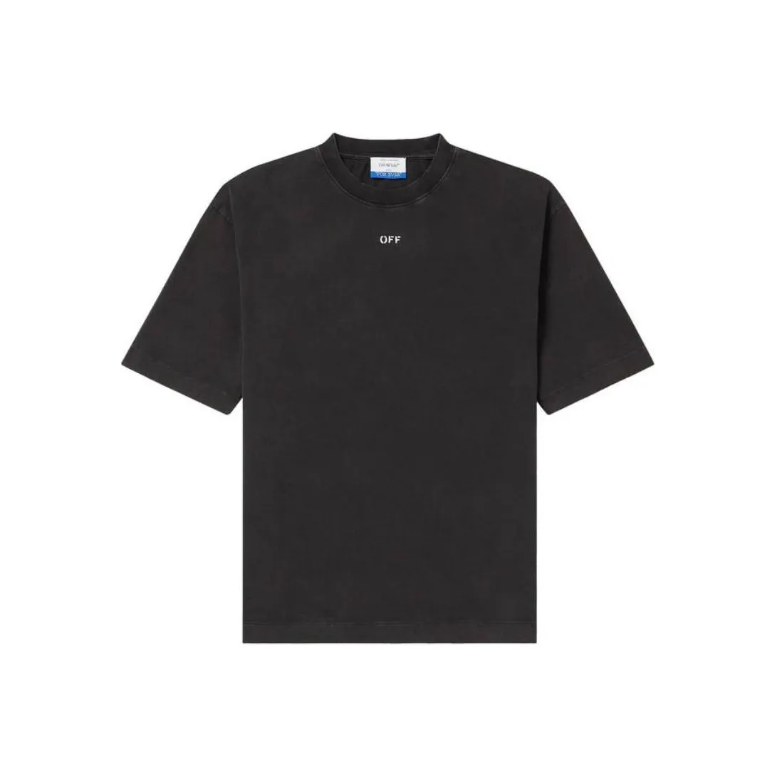 OFF WHITE S.Matthew Skate Logo Printed T Shirt