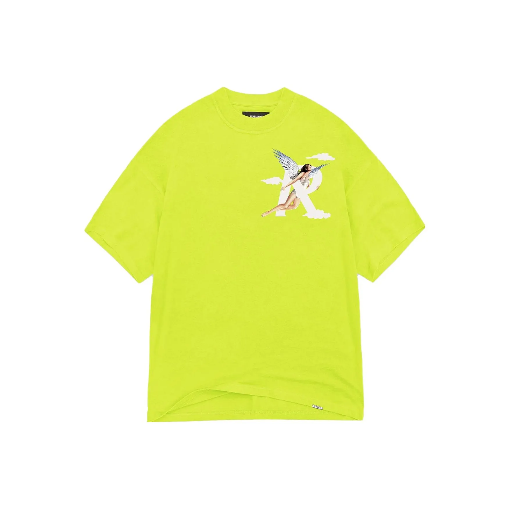 REPRESENT T Shirts Men's Neon Green