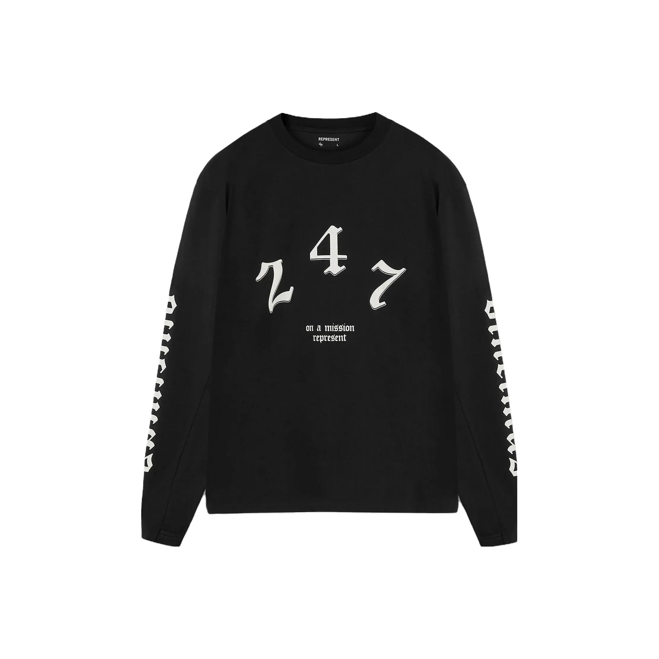 REPRESENT Мужские черные футболки