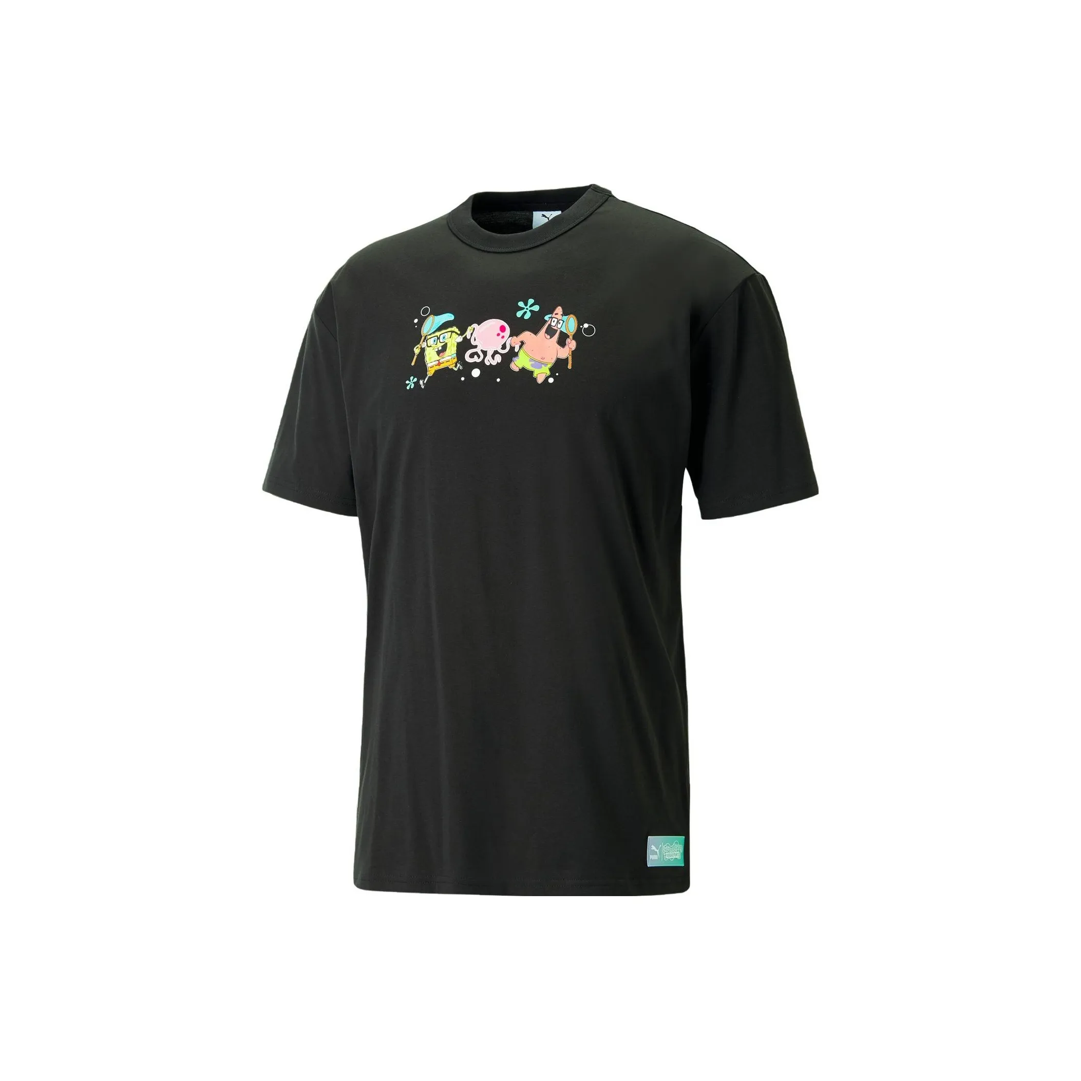 PUMA X SPONGEBOB T Shirts Unisex Black