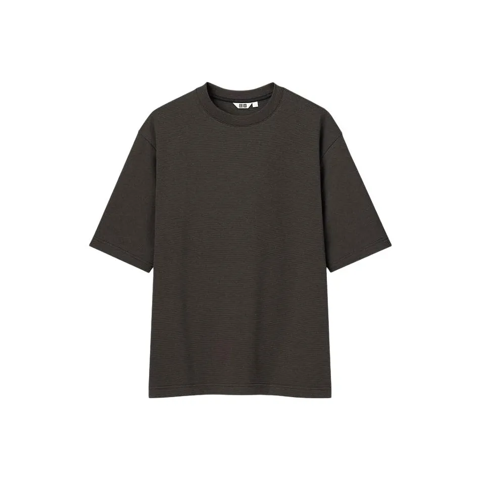 Uniqlo U Collection Черные Мужские T-рубашки