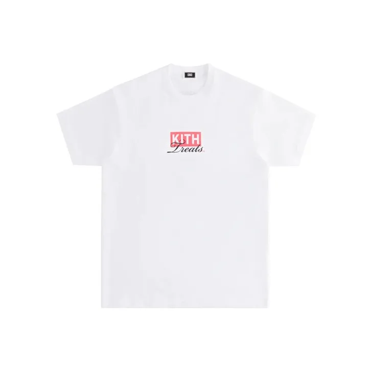KITH Collaboration Белая Мужская T-Рубашка