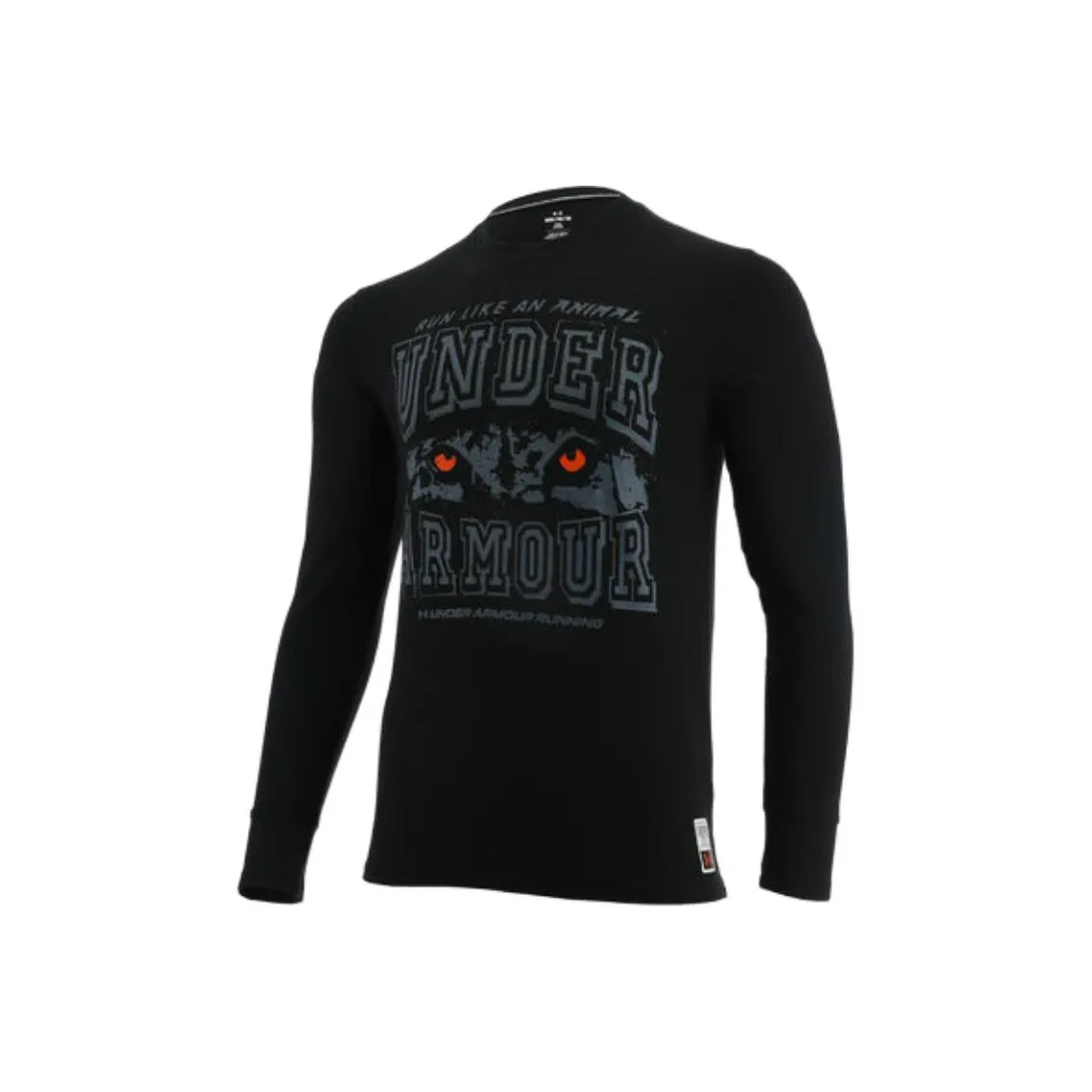 Under Armour RUN LAA Мужская Черная Футболка