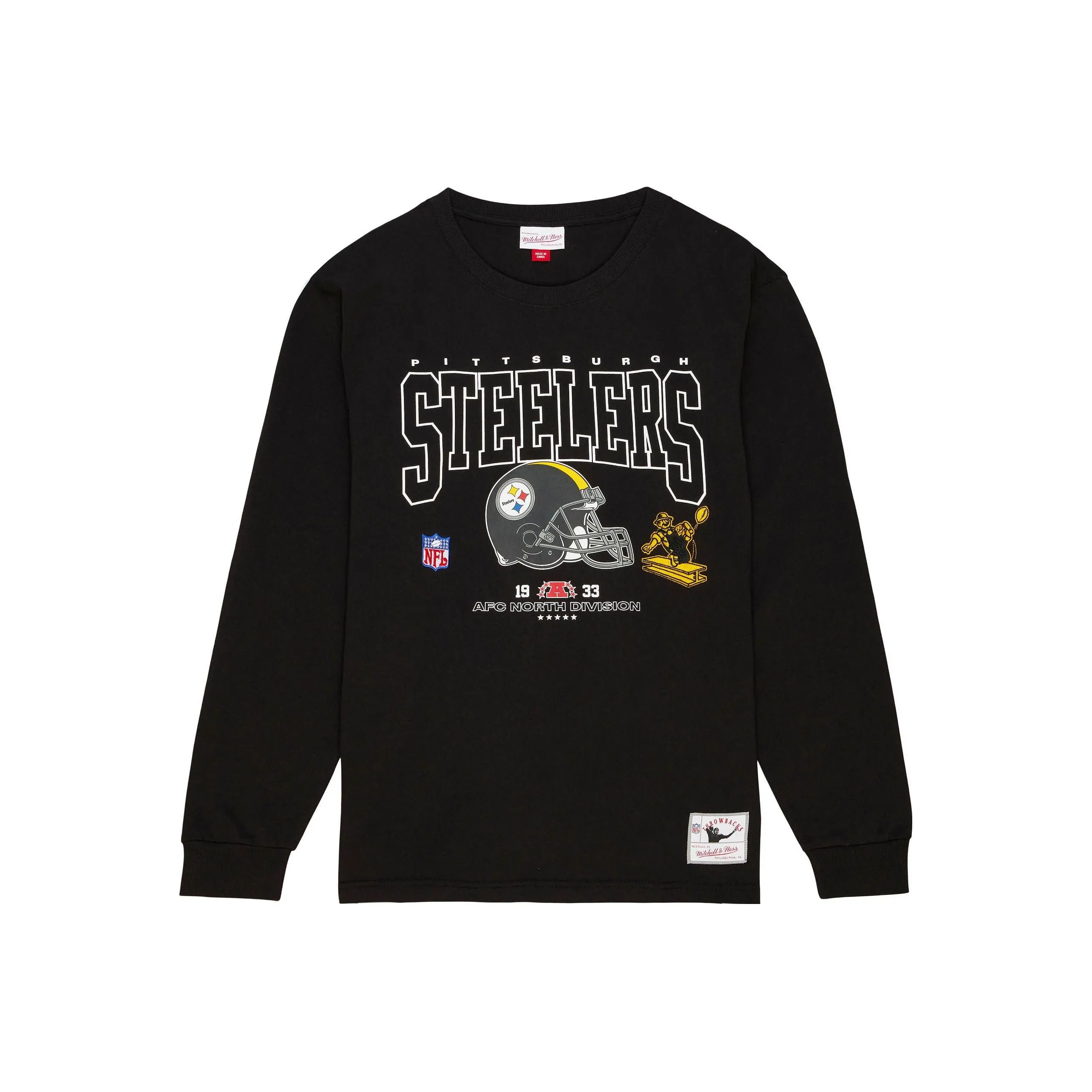 Mitchell Ness Черные Мужские Футболки