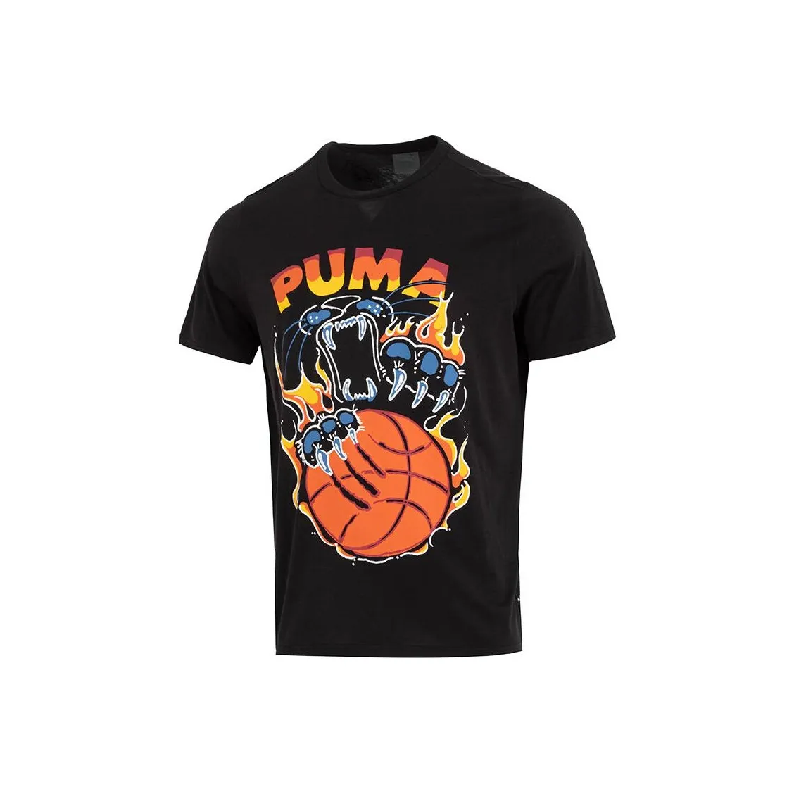 PUMA TSA T Shirts Men Black