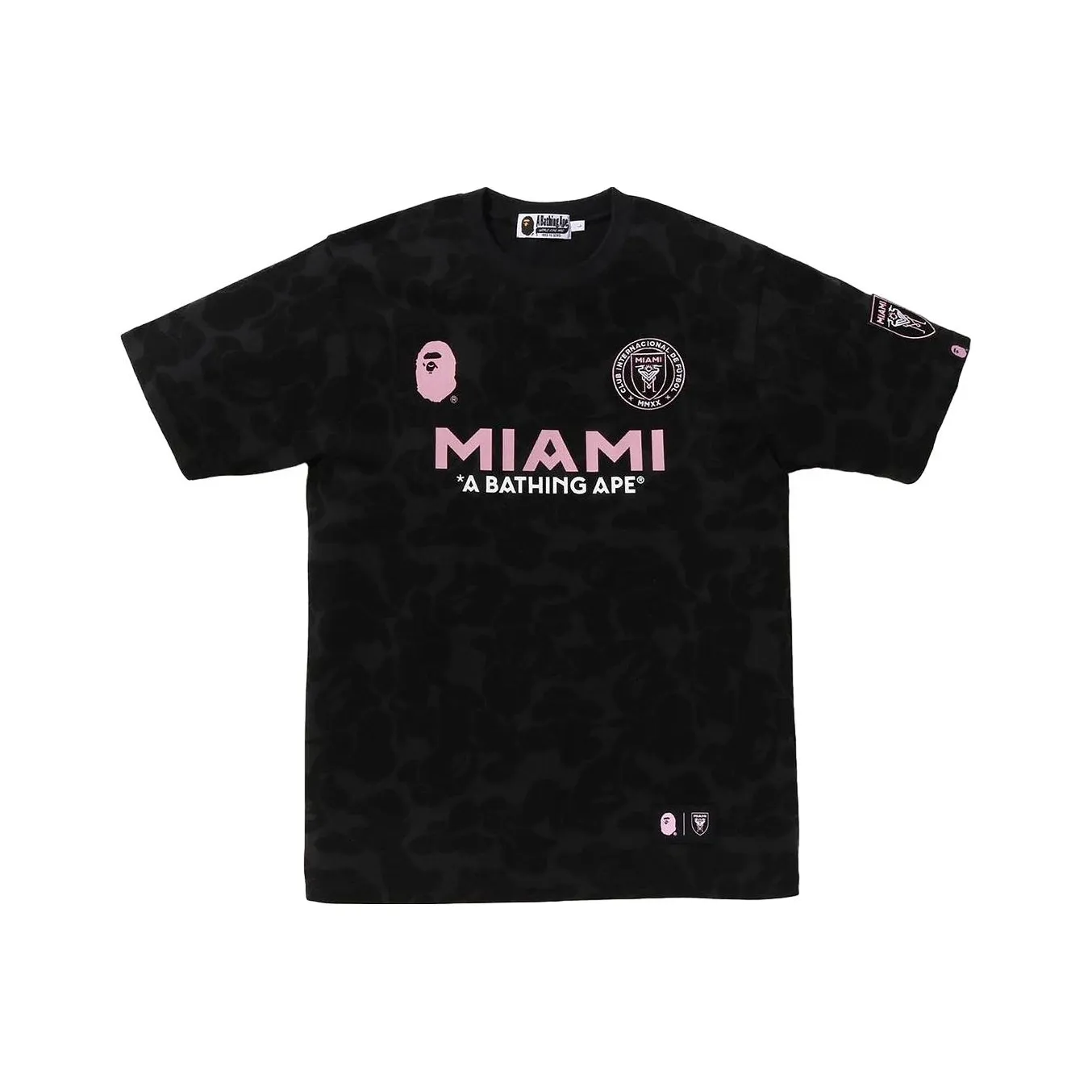 Bape X Inter Miami Cf Camo Tee