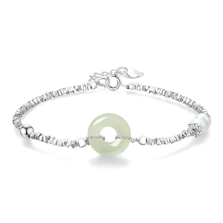 Royal Dragon Mirror 925 Sterling Silver Bracelets Women's